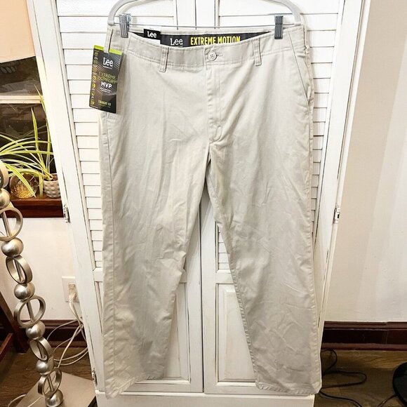 Lee Other - NWT Lee Extreme Comfort MVP Men's Pants 34 X 32 Flex Wrinkle Resistant
